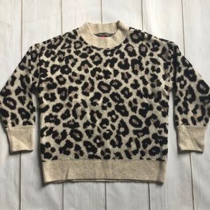 Vince Camuto Animal Print Sweater
